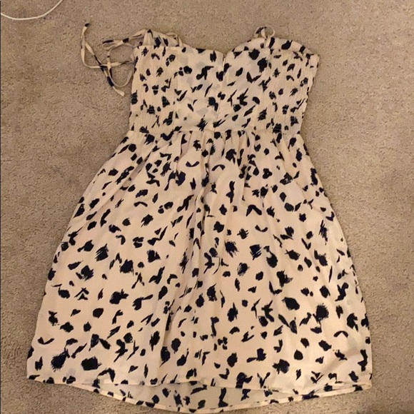 Aqua strappy mini dress - Picture 2 of 2